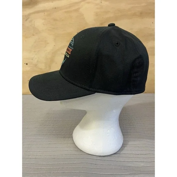 BOTTLEROCK Napa 2019 Music Festival Concert Summer Fitted Hat Cap Black S/M New - Picture 4 of 11